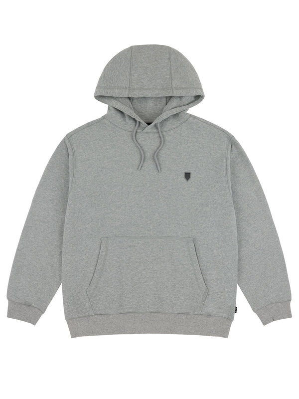 CLASSIC FT SHIELD LOGO HOOD | HEATHER GREY