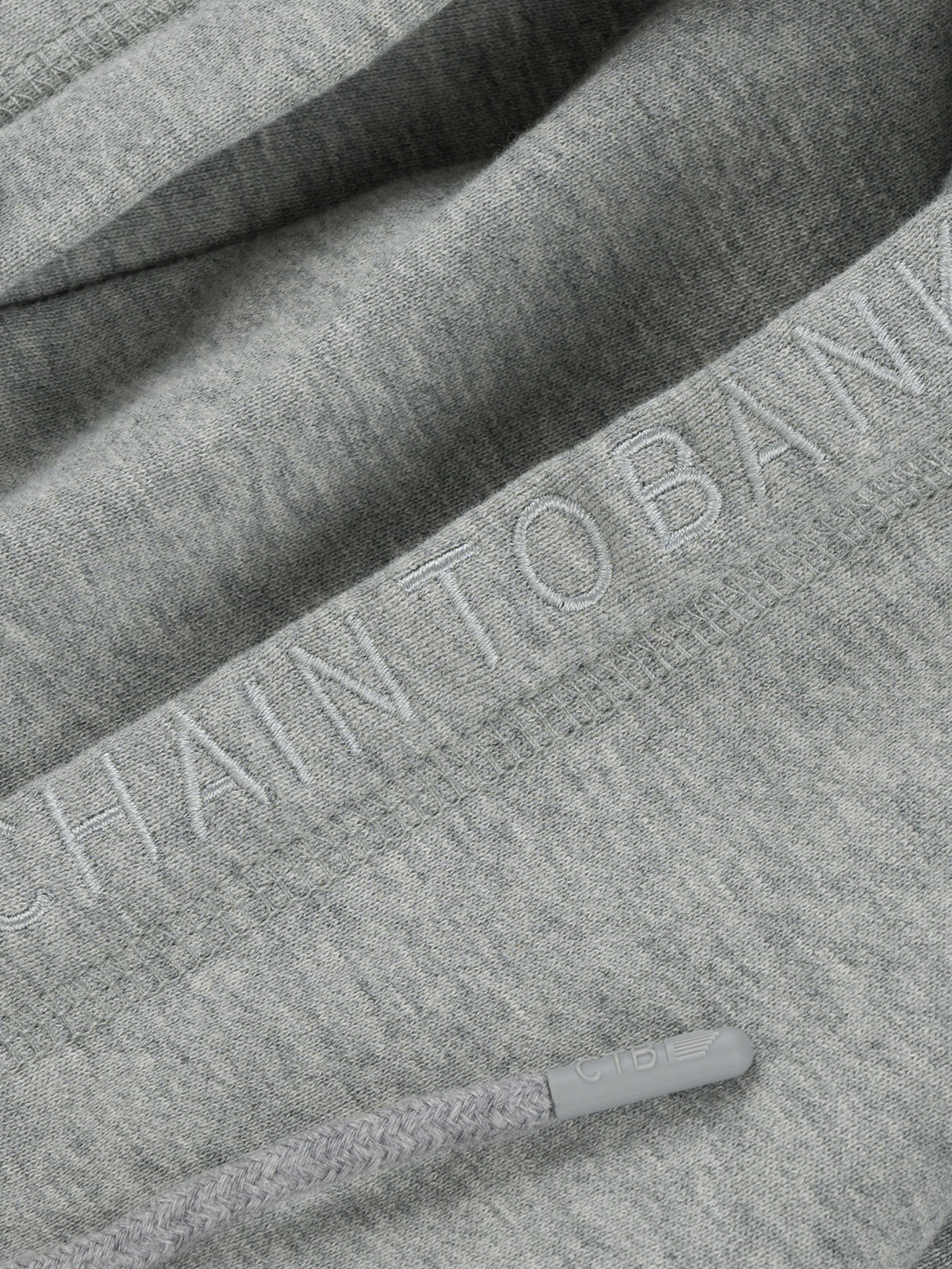 CLASSIC FT SHIELD LOGO HOOD | HEATHER GREY