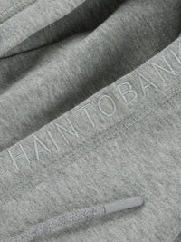 CLASSIC FT SHIELD LOGO HOOD | HEATHER GREY