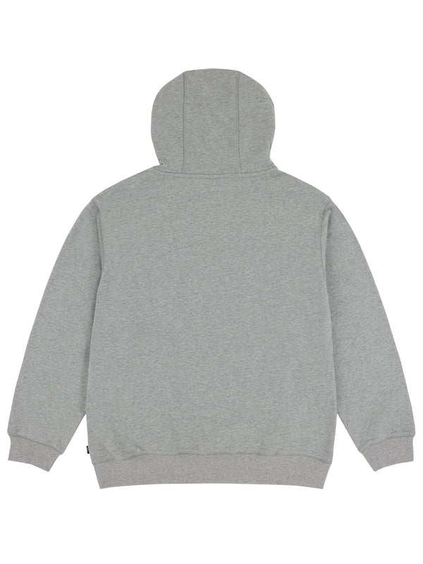 CLASSIC FT SHIELD LOGO HOOD | HEATHER GREY