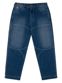 OIL FIELDS ARTICULATED DENIM PANT | LIGHT INDIGO WASH