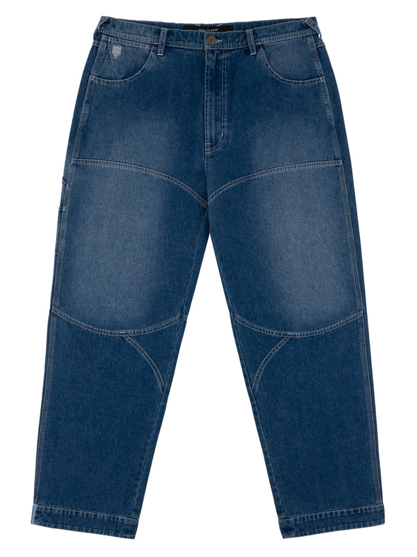 OIL FIELDS ARTICULATED DENIM PANT | LIGHT INDIGO WASH