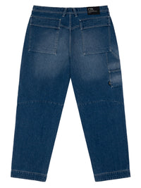 OIL FIELDS ARTICULATED DENIM PANT | LIGHT INDIGO WASH