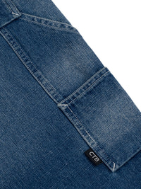 OIL FIELDS ARTICULATED DENIM PANT | LIGHT INDIGO WASH