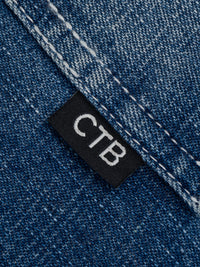 OIL FIELDS ARTICULATED DENIM PANT | LIGHT INDIGO WASH
