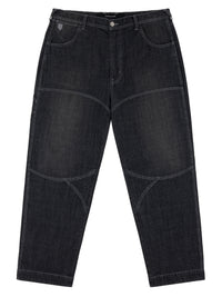 OIL FIELDS ARTICULATED DENIM PANT | BLACK WASH