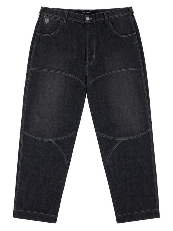OIL FIELDS ARTICULATED DENIM PANT | BLACK WASH