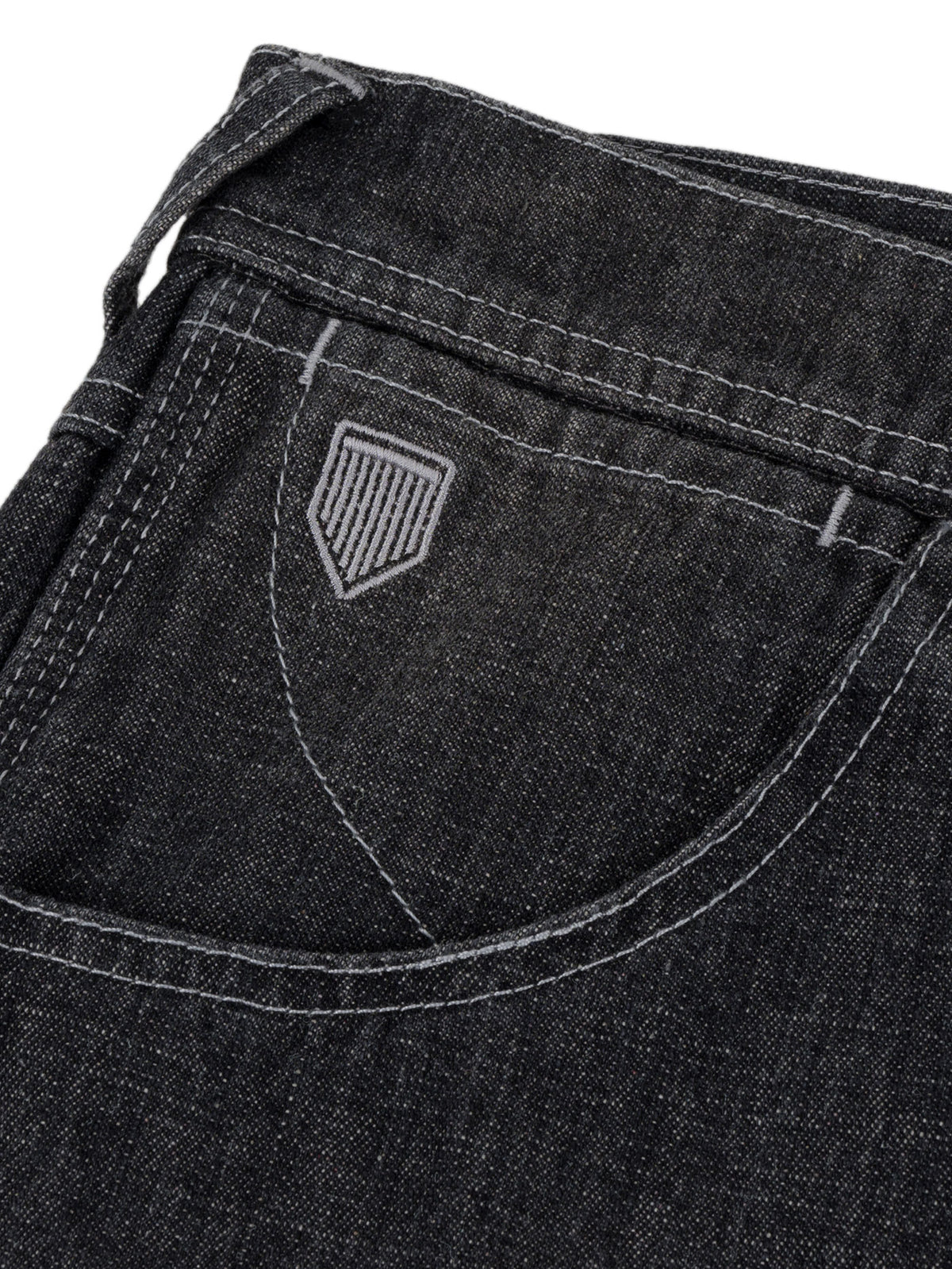 OIL FIELDS ARTICULATED DENIM PANT | BLACK WASH