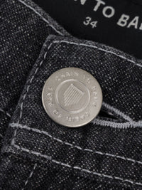 OIL FIELDS ARTICULATED DENIM PANT | BLACK WASH