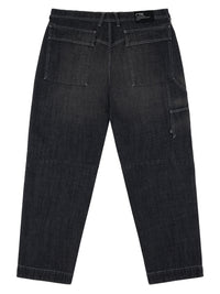 OIL FIELDS ARTICULATED DENIM PANT | BLACK WASH