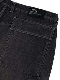 OIL FIELDS ARTICULATED DENIM PANT | BLACK WASH