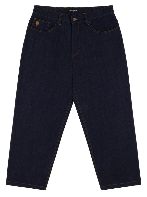 BILLIONS BAGGY FIT DENIM | RAW INDIGO