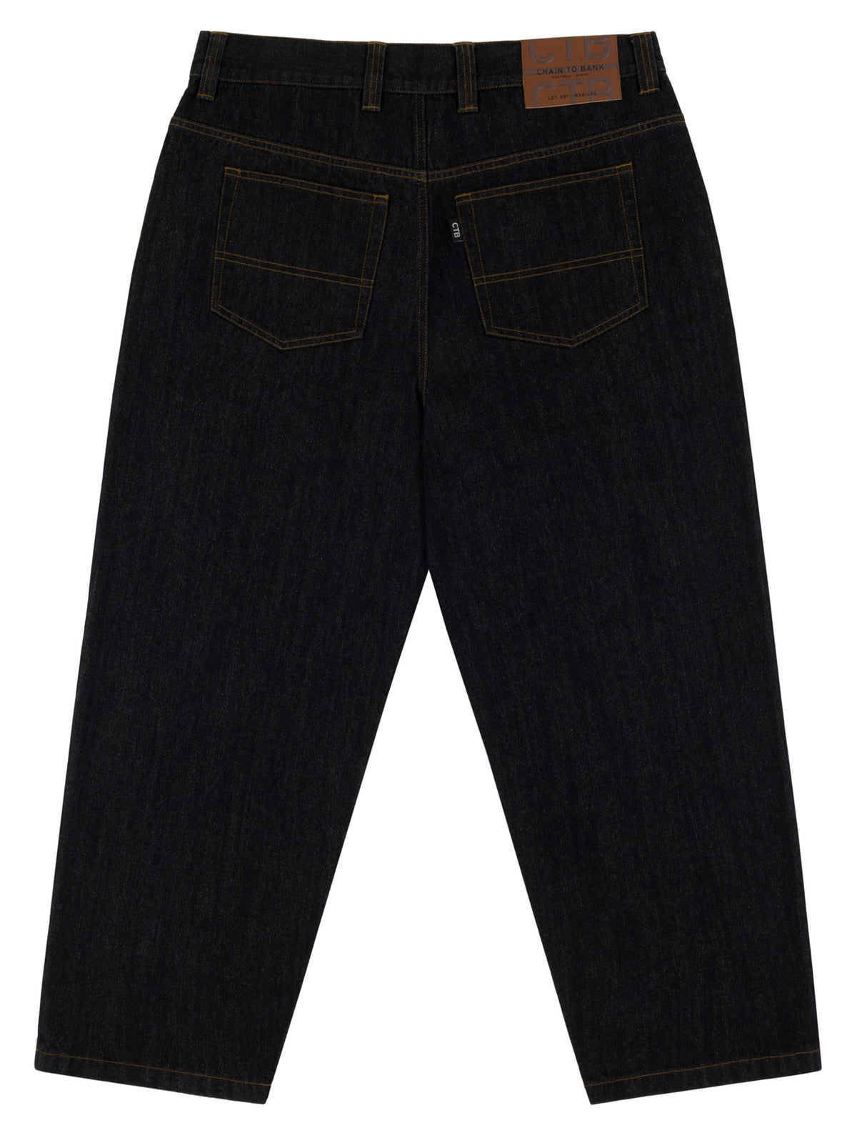 BILLIONS BAGGY FIT DENIM | MEDIUM BLACK WASH