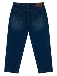 MILLIONS ROOMY FIT DENIM | RIPPED DISTRESSED INDIGO WASH
