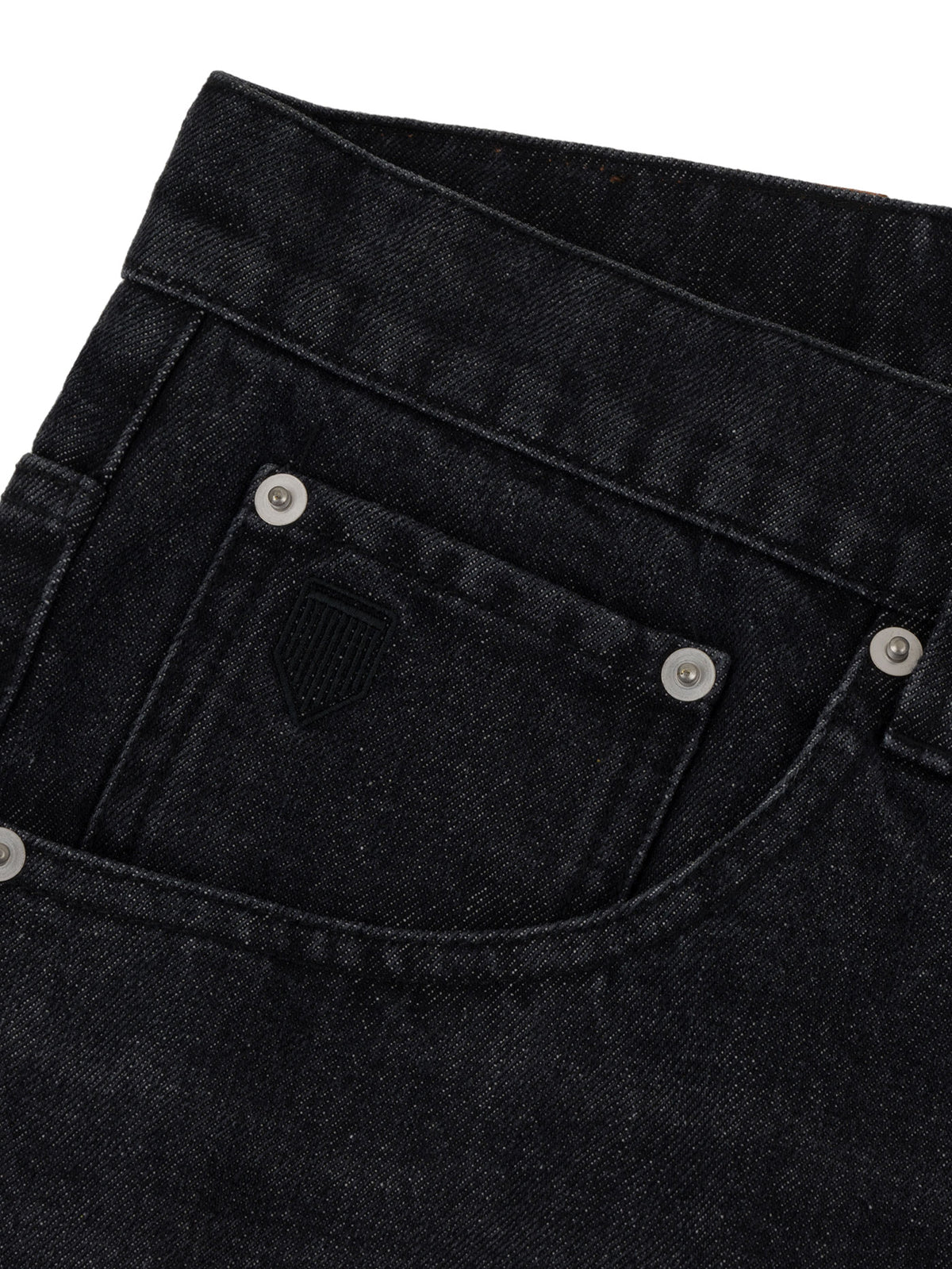 MILLIONS ROOMY FIT DENIM | RIPPED DISTRESSED BLACK WASH