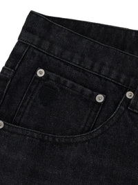 MILLIONS ROOMY FIT DENIM | RIPPED DISTRESSED BLACK WASH