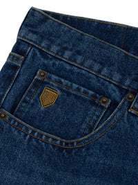 THOUSANDS STANDARD FIT DENIM | DISTRESSED INDIGO WASH