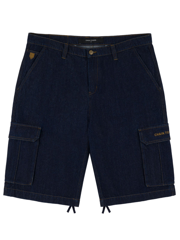RUN & GUN DENIM SHORT | BLACK WASH