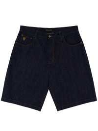 MILLIONS BAGGY FIT DENIM SHORT | RAW INDIGO
