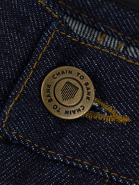 MILLIONS BAGGY FIT DENIM SHORT | RAW INDIGO