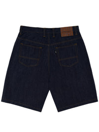 MILLIONS BAGGY FIT DENIM SHORT | RAW INDIGO