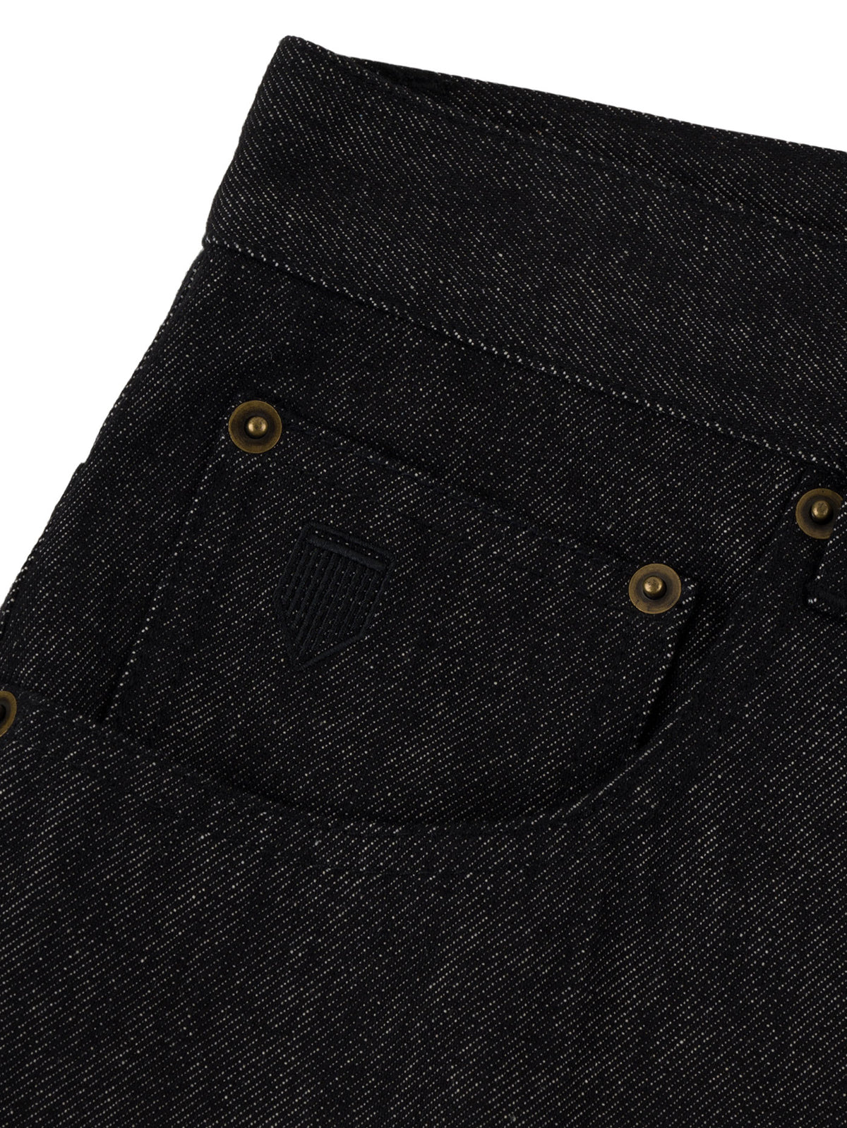 MILLIONS BAGGY FIT DENIM SHORT | RAW BLACK