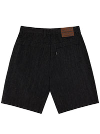 MILLIONS BAGGY FIT DENIM SHORT | RAW BLACK