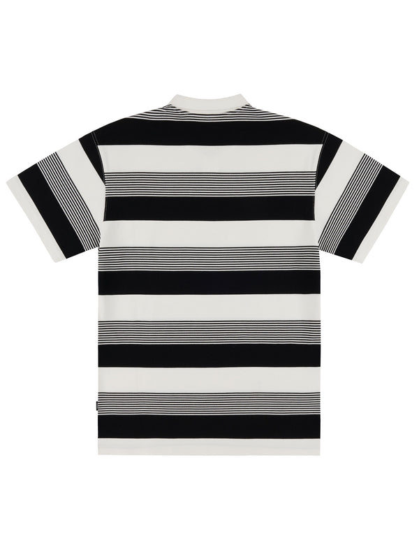 LIVING LARGE STRIPES S/S POLO