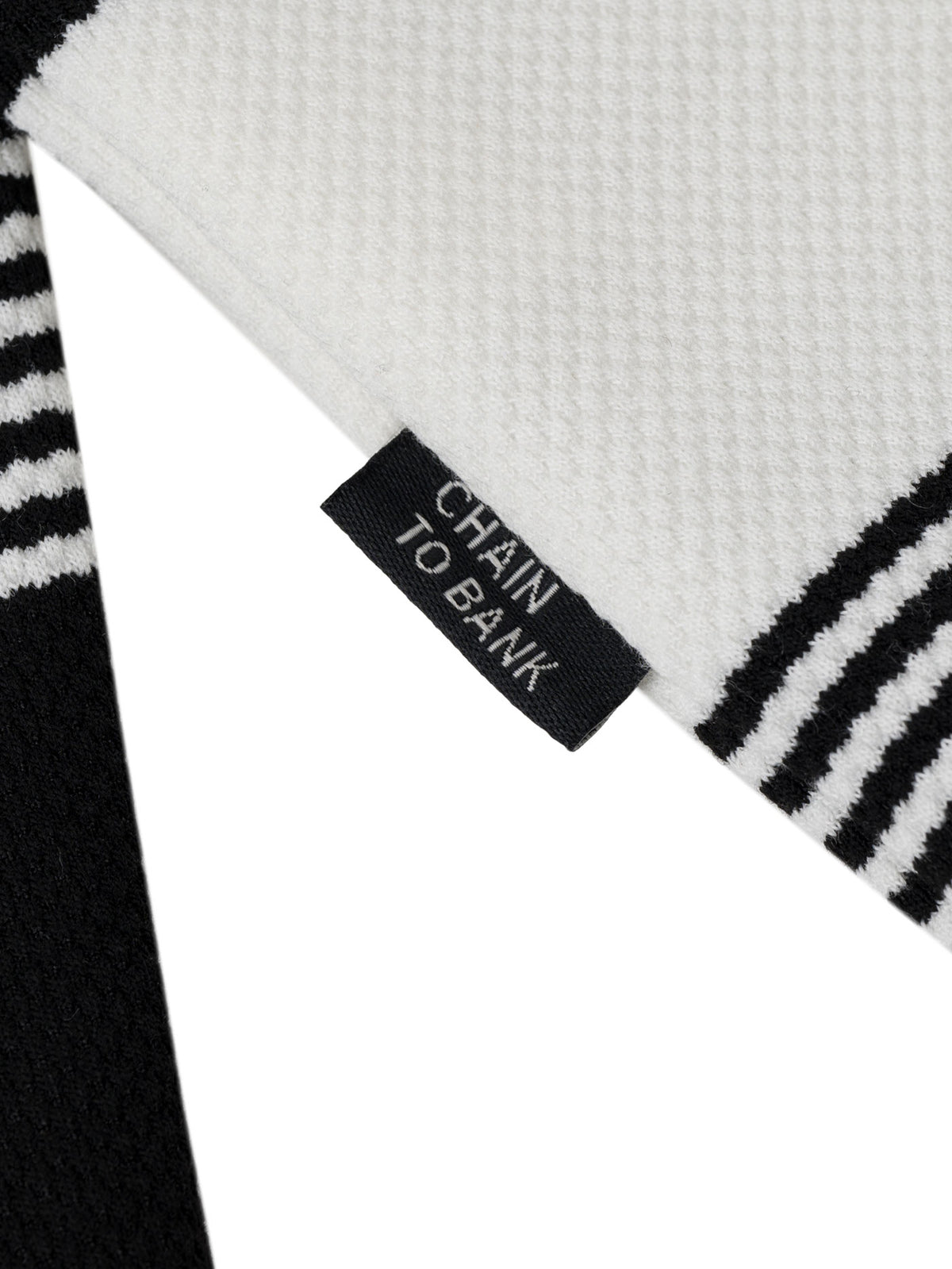 LIVING LARGE STRIPES L/S CREW | BLACK STRIPES