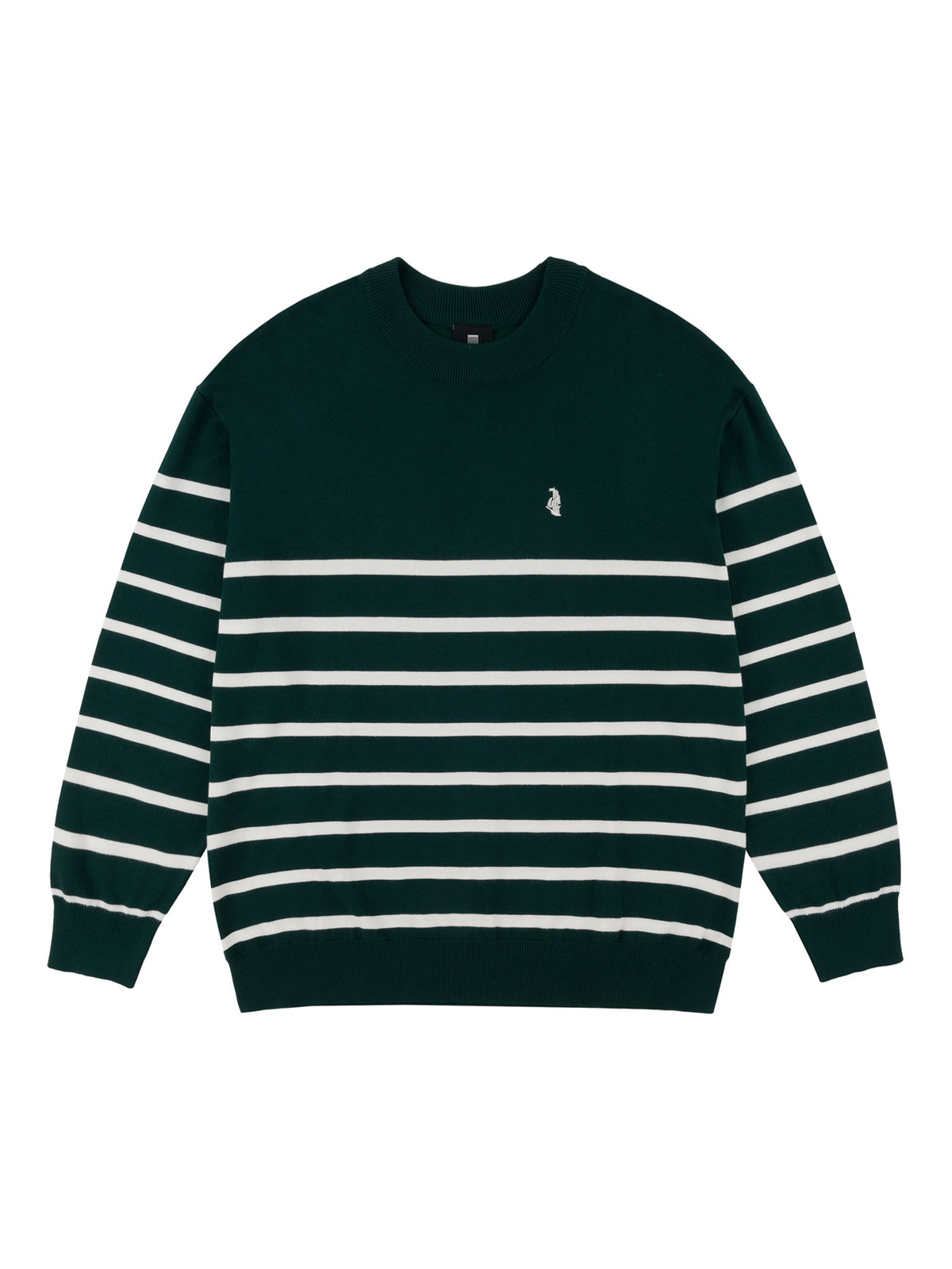 JACQUES COUSTEAU STRIPE SWEATER | GREEN