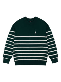 JACQUES COUSTEAU STRIPE SWEATER | GREEN