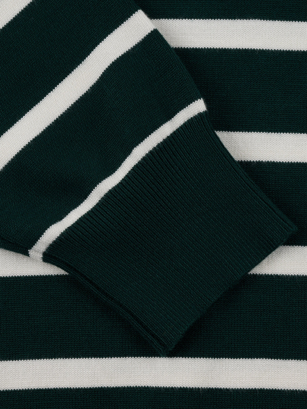 JACQUES COUSTEAU STRIPE SWEATER | GREEN