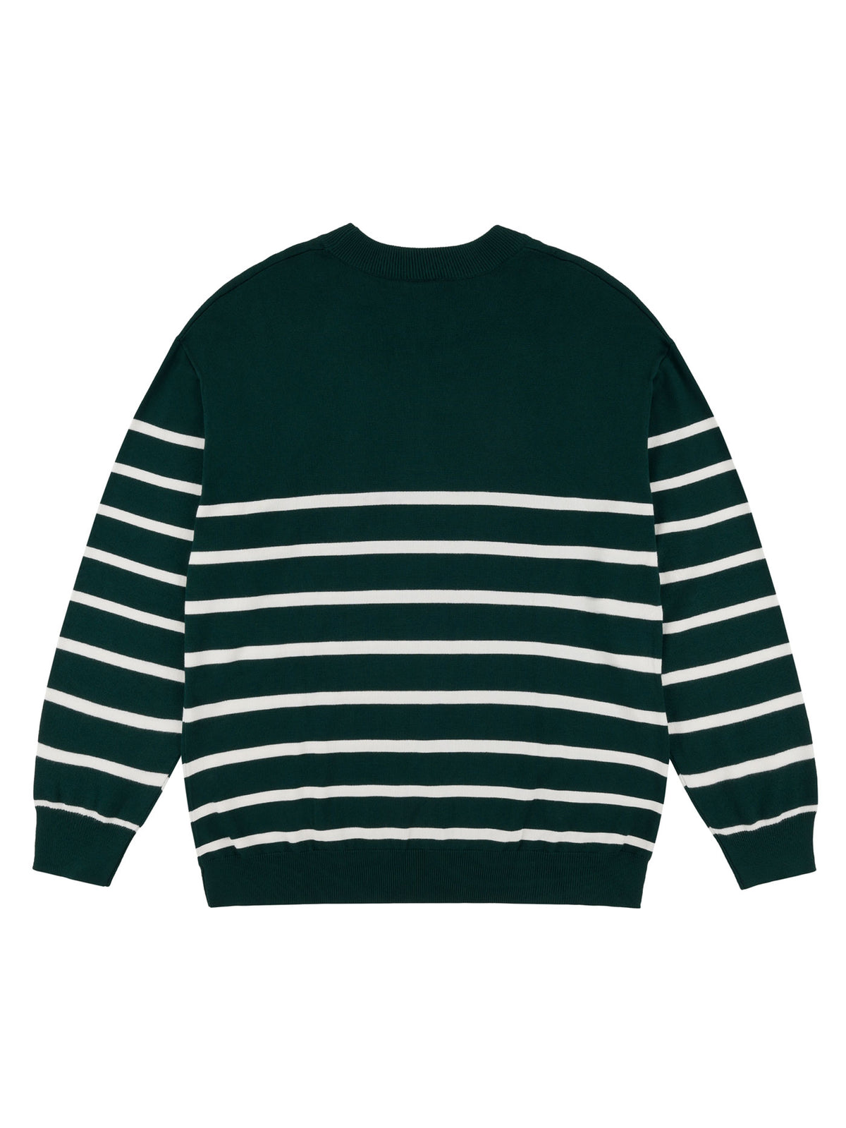 JACQUES COUSTEAU STRIPE SWEATER | GREEN