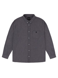 EXPEDITION OXFORD BUTTON UP | BLACK