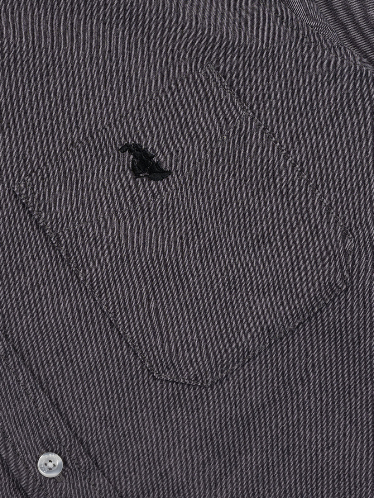 EXPEDITION OXFORD BUTTON UP | BLACK