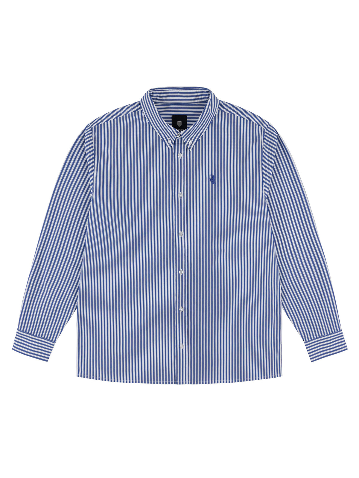 FRESHMAN BUTTON UP | NAVY STRIPES