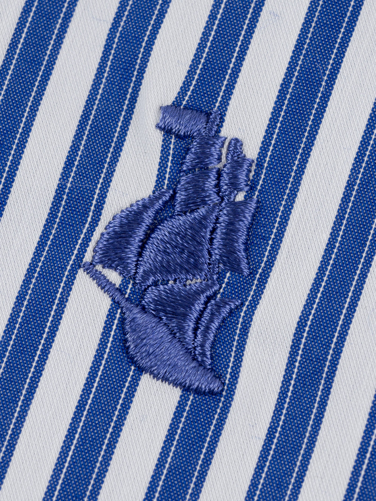FRESHMAN BUTTON UP | NAVY STRIPES