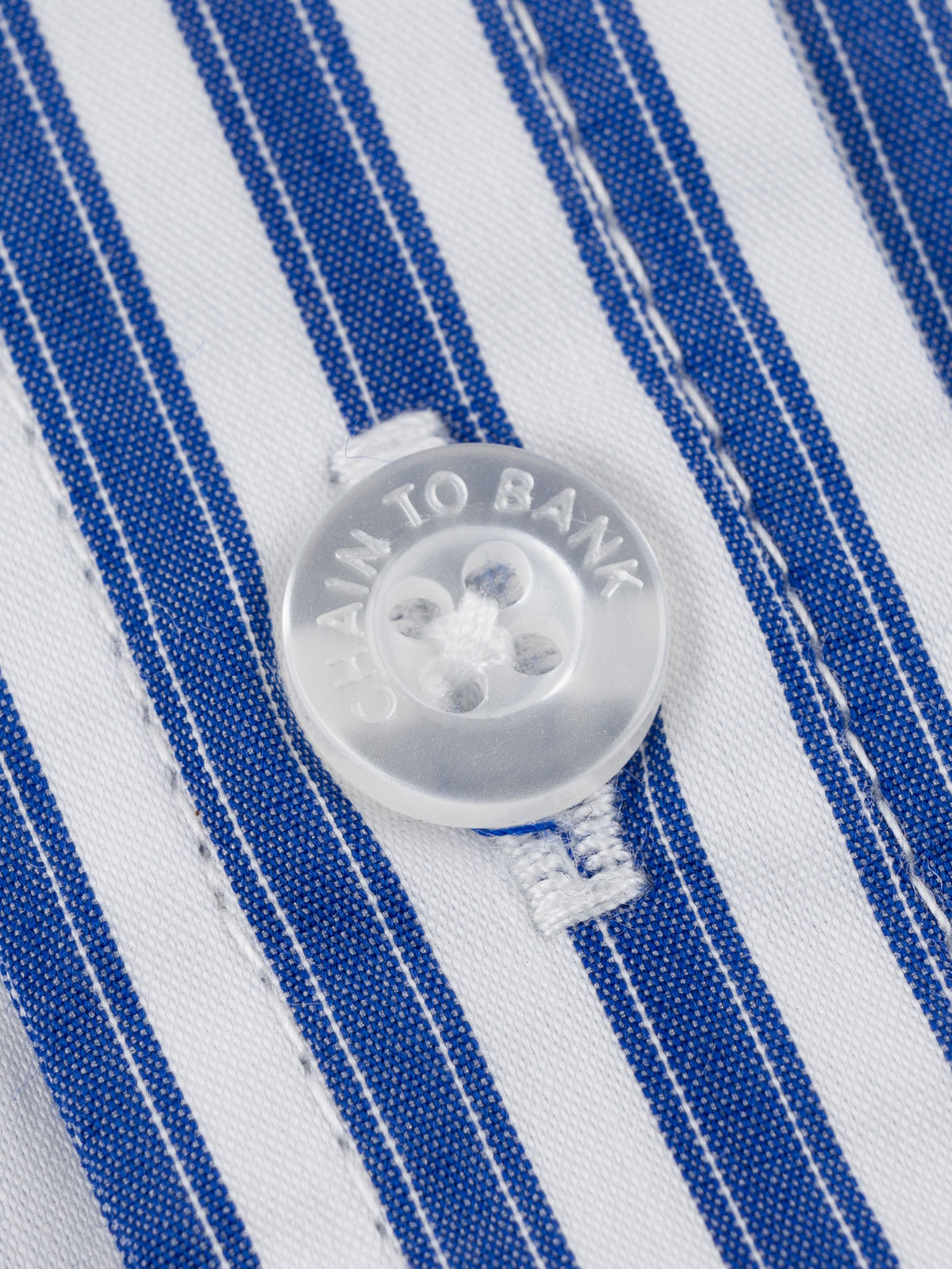 FRESHMAN BUTTON UP | NAVY STRIPES