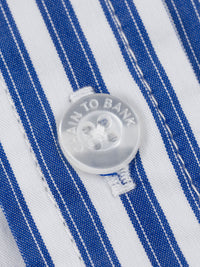 FRESHMAN BUTTON UP | NAVY STRIPES