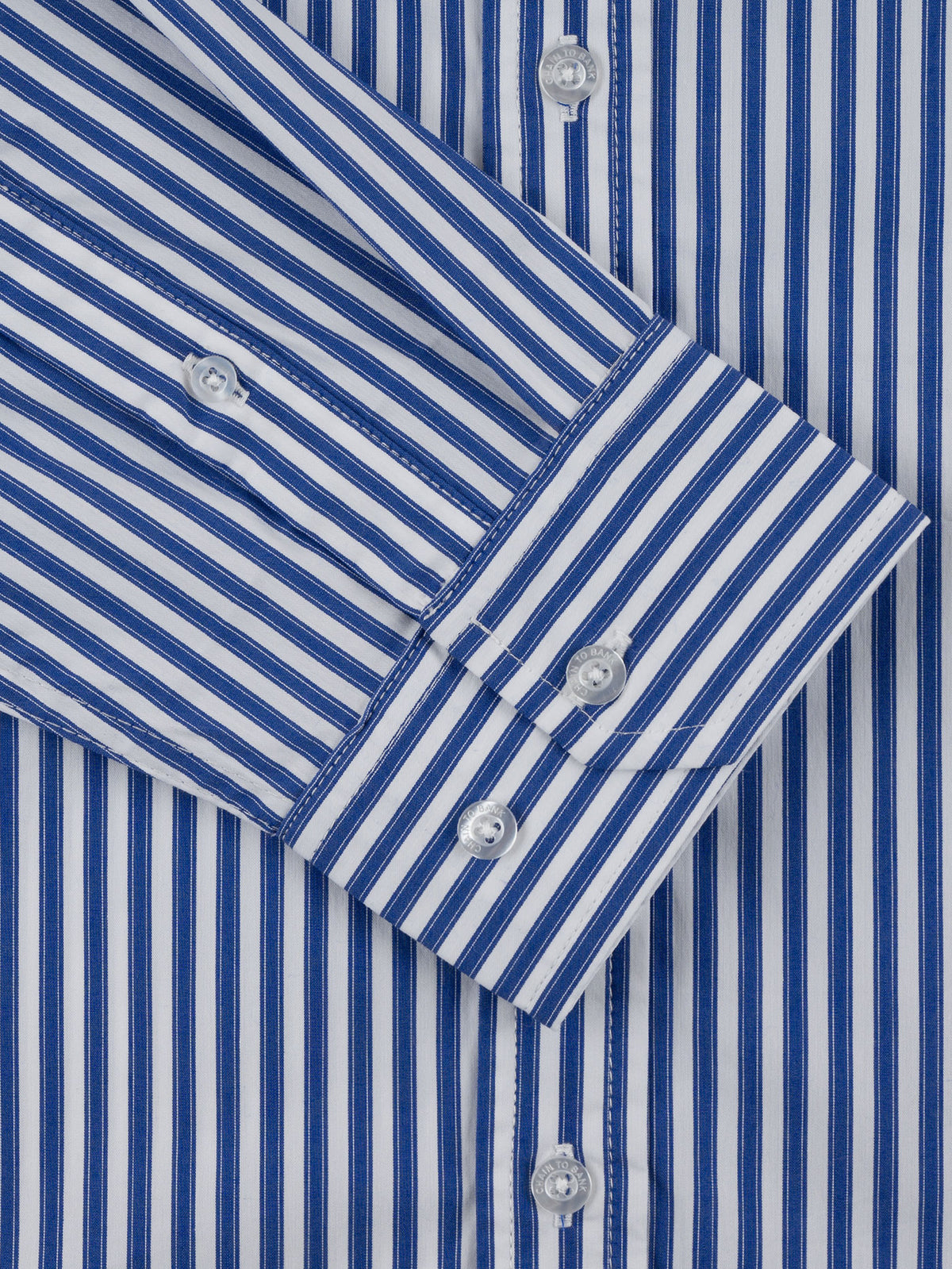 FRESHMAN BUTTON UP | NAVY STRIPES
