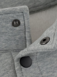 MOST VALUABLE MOCK NECK | HEATHER GREY