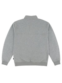 MOST VALUABLE MOCK NECK | HEATHER GREY