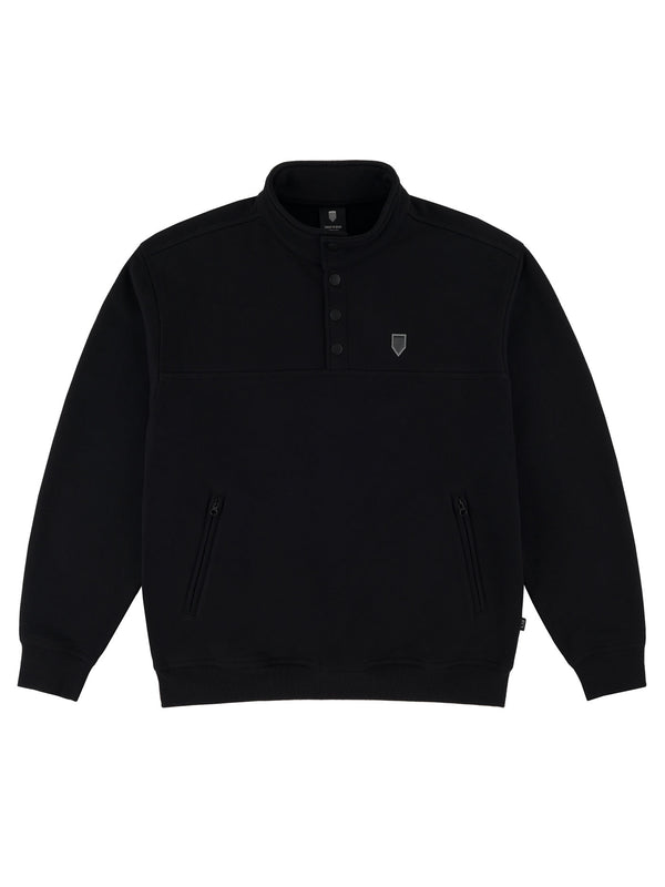 MOST VALUABLE MOCK NECK | BLACK